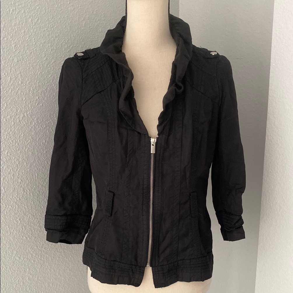 White House Black Market Women's Black Jacket